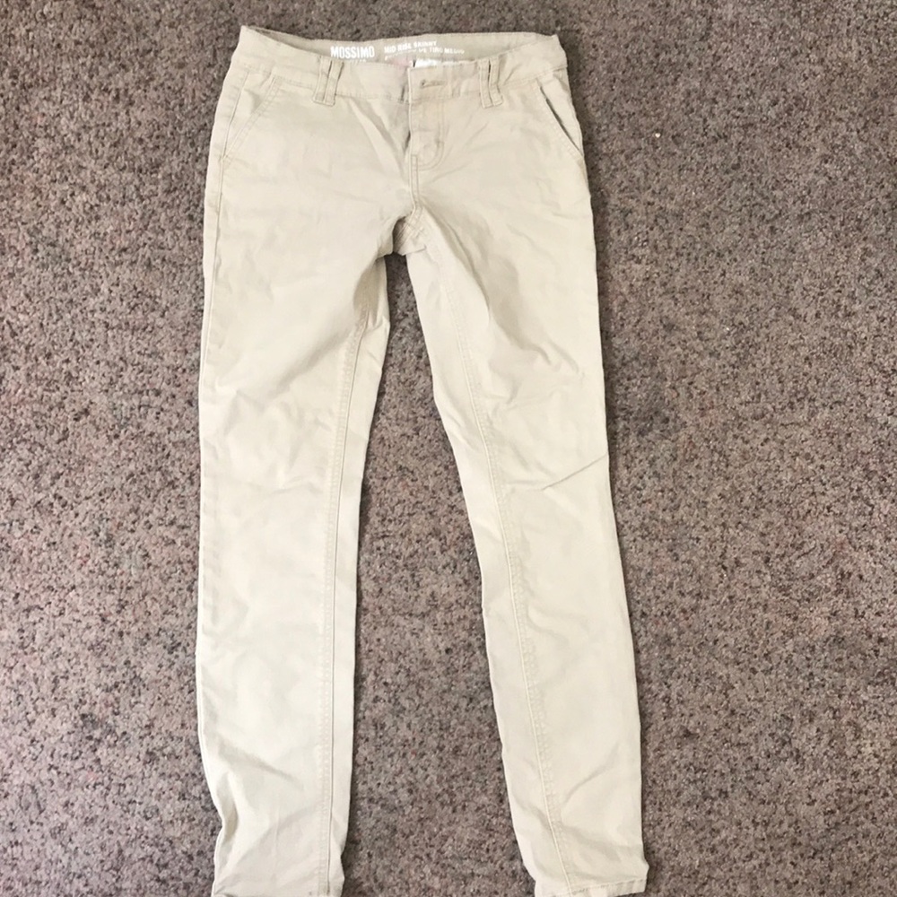 Like-new skinny khakis!